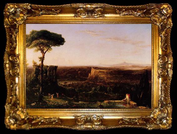 framed  Thomas Cole Italian Scene, Composition, ta009-2